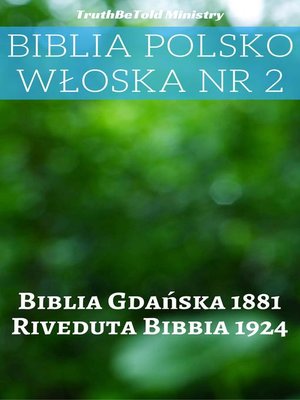cover image of Biblia Polsko Włoska Nr 2